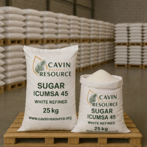 ICUMSA 45 White Refined Sugar – Bulk Export Grade | Cavin Resource Malaysia