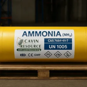 Ammonia (NH3) in bulk for industrial and agricultural use