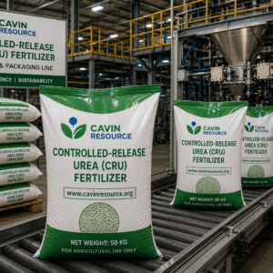 Controlled-release urea (CRU) fertilizer
