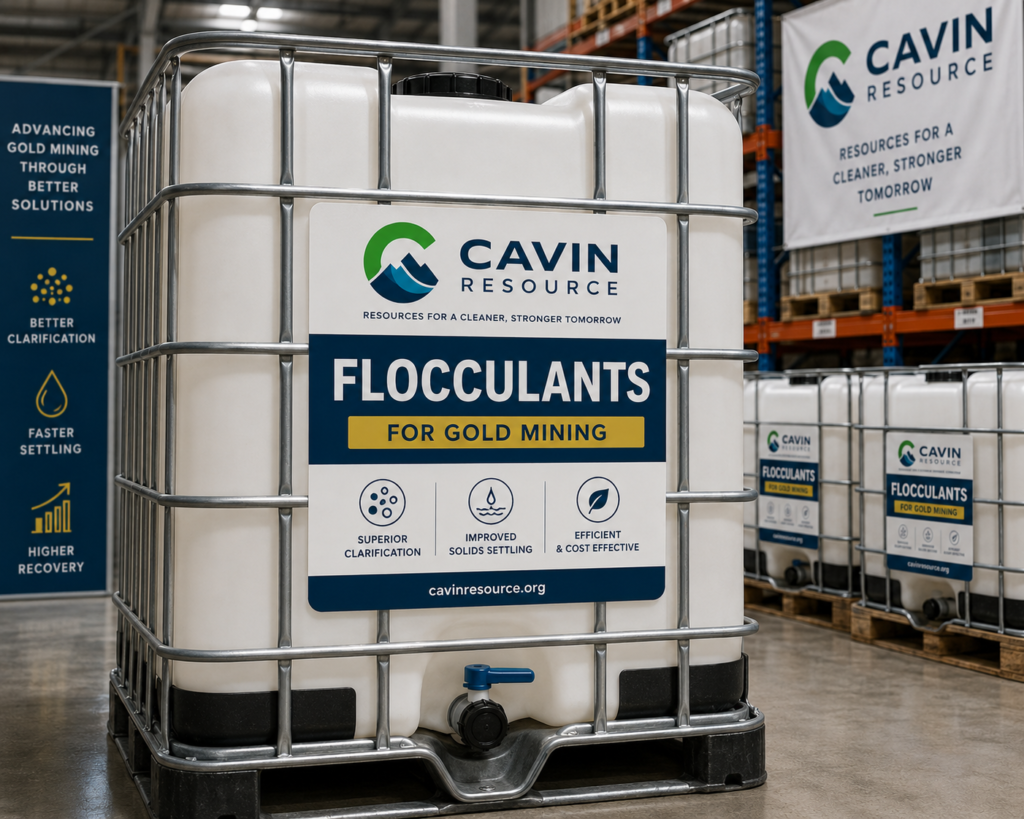 Flocculants for gold mining