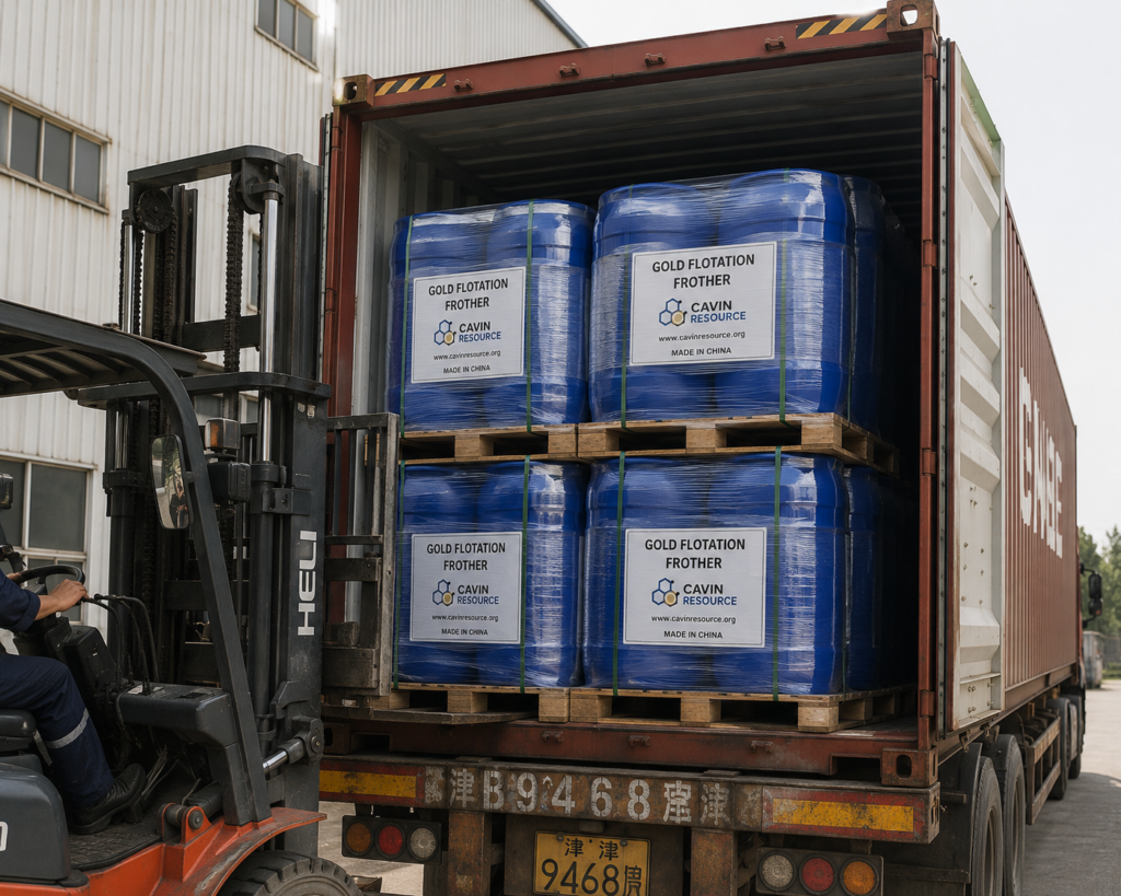 Gold flotation frother reagent
